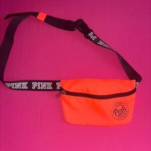 Victoria's Secret Pink Orange Fanny Pack